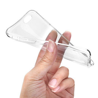 Avizar Coque Apple iPhone 4 / 4S Protection Silicone Résistant Ultra fine transparent pas cher