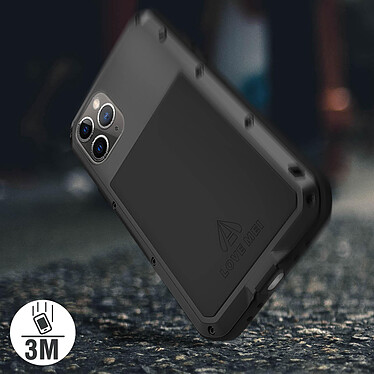 Avis Love Mei Coque pour iPhone 11 Pro Anti-pluie Antichoc 3m Intégrale Powerful  Noir