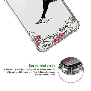 Acheter Evetane Coque iPhone X/Xs anti-choc souple angles renforcés transparente Motif Fée Fleurale