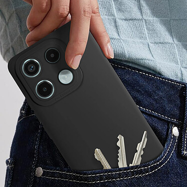 Avis Avizar Coque pour Xiaomi Redmi Note 13 Pro 5G Silicone Protection Caméra Noir