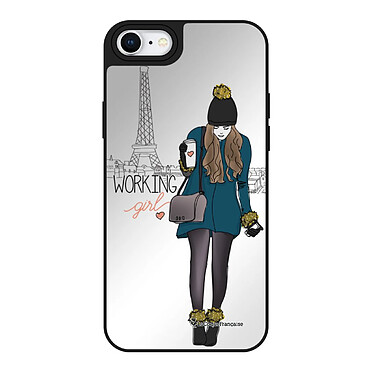 LaCoqueFrançaise Coque iPhone 7/8/ iPhone SE 2020/ 2022 miroir Working girl Design