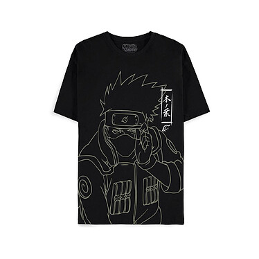 Naruto Shippuden - T-Shirt Kakashi Line Art - Taille S
