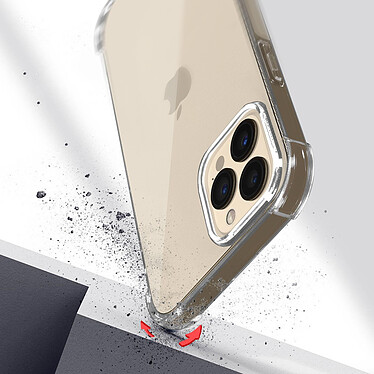Avizar Pack Protection iPhone 13 Pro Coque Souple et Verre Trempé Transparent pas cher