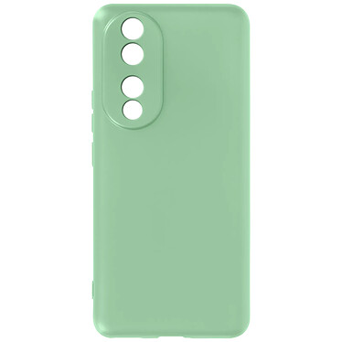 Avizar Coque pour Honor 90 Silicone Semi-rigide Finition Soft-touch avec Dragonne  Vert