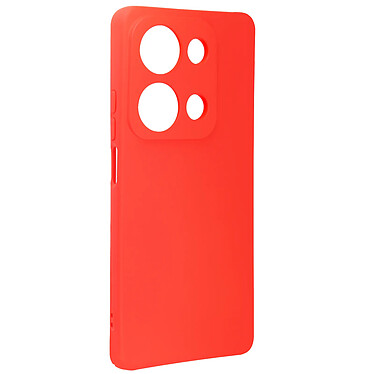 Avizar Coque pour Xiaomi Redmi Note 13 Pro 4G Soft-touch Anti-traces Rouge