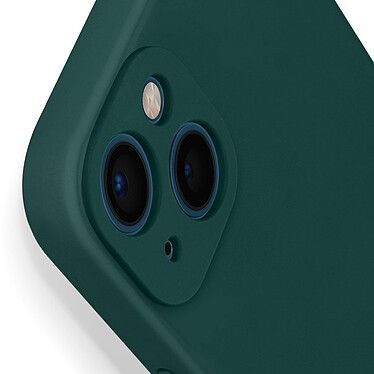 Acheter Avizar Coque iPhone 13 Mini Silicone Semi-Rigide avec Finition Soft Touch vert