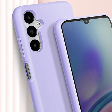 Avizar Coque Cordon pour Samsung Galaxy A05S Semi-Rigide Violet Clair pas cher