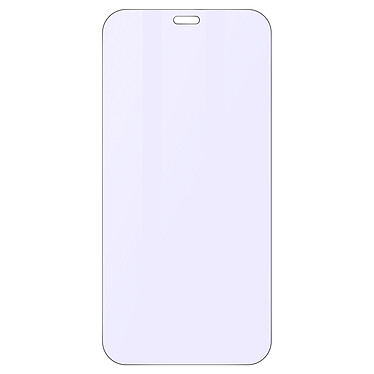 Avizar Vitre Apple iPhone 12 et 12 Pro Anti-lumière Bleue contour noir