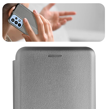 Acheter Avizar Housse pour Samsung Galaxy A23 5G et M23 5G Clapet Porte-carte Support vidéo Design élégant  Gris