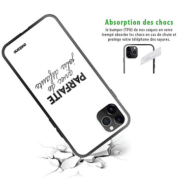 Avis Evetane Coque en verre trempé iPhone 11 Pro Parfaite Avec De Jolis Défauts