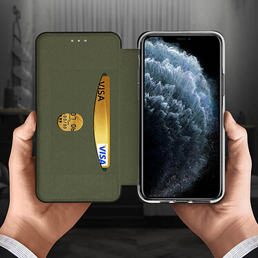 Acheter Avizar Étui iPhone 11 Pro Max Housse Simili-Cuir Porte-carte Support Vidéo champagne