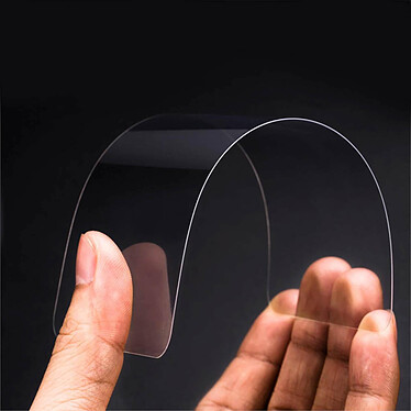 Avizar Protège-écran Motorola One Macro Film Ultra-flexible Anti-traces Transparent pas cher