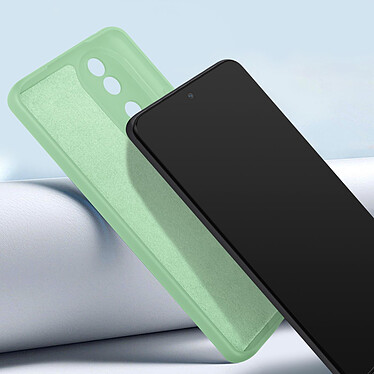 Avizar Coque pour Honor 90 Silicone Semi-rigide Finition Soft-touch avec Dragonne  Vert pas cher