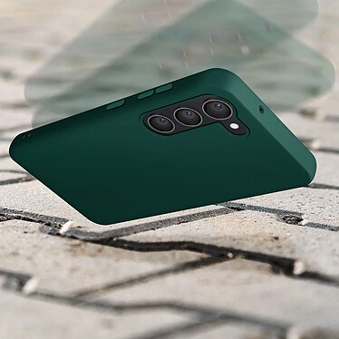 Avis 3mk Coque pour Samsung S23 Plus Souple Mat Antichute 1.25m  Matt Case vert foncé