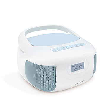 Metronic 477187 - Lecteur CD Radio Céleste Bluetooth, MP3 avec port USB, Lecteur carte Micro SD · Reconditionné