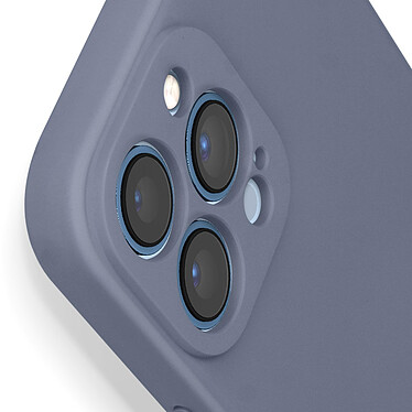 Acheter Avizar Coque iPhone 13 Pro Max Silicone Semi-Rigide avec Finition Soft Touch bleu