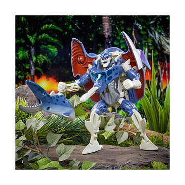 Transformers : Beast Wars - Figurine Vintage Maximal Cybershark 13 cm pas cher