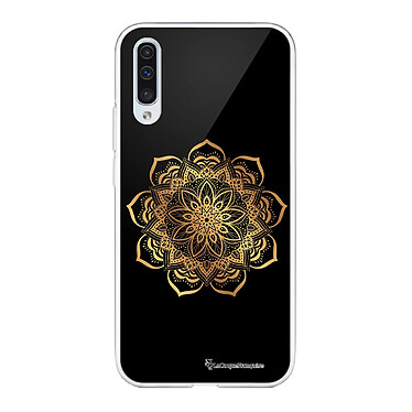 LaCoqueFrançaise Coque Samsung Galaxy A50 360 intégrale transparente Motif Mandala Or Tendance