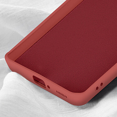 Acheter Avizar Coque pour Xiaomi 13 Pro Silicone Intérieur Microfibre Finition Mate  rouge