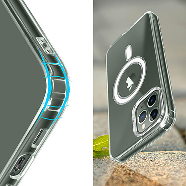 Acheter Avizar Coque pour MagSafe pour iPhone 11 Pro Max Cercle magnétique Rigide Transparent