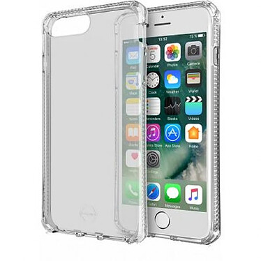 Itskins Coque pour iPhone SE 2022/SE/8/7/6S/6 Renforcée Spectrum Clear Transparent