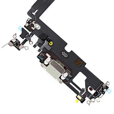 Avis Clappio Connecteur de Charge pour iPhone 12 Pro Max de Remplacement Connecteur Lightning Microphone intégré Argent