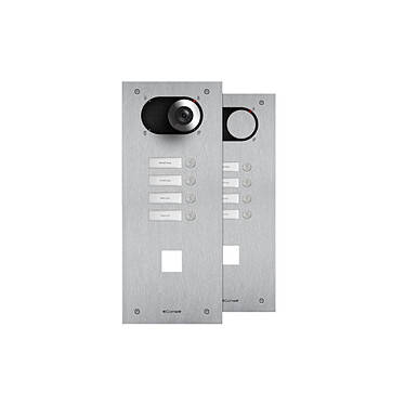 Comelit - Façade pour platine switch 4 boutons Orifice 40x40 mm - IX0104CO