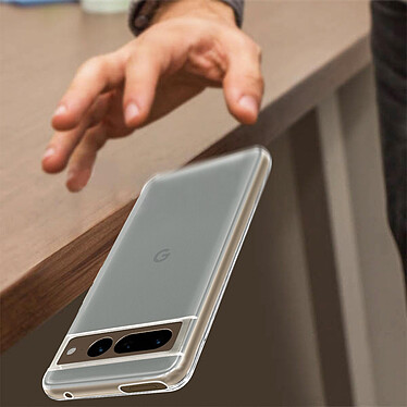 Avizar Coque pour Google Pixel 7 Pro Silicone Gel Souple Flexible Ultra-fine 0.3mm  Transparent pas cher