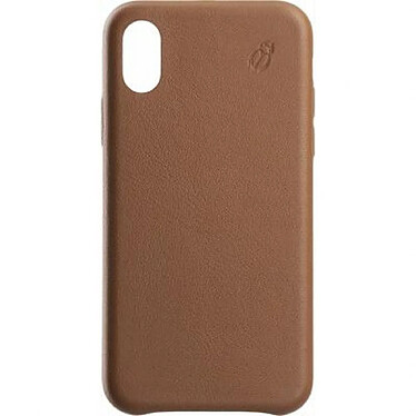 BEETLECASE Coque pour iPhone XR en Cuir Camel