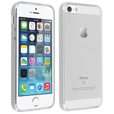 Avis Avizar Coque iPhone SE , 5 et 5s Protection silicone gel ultra-fine transparente