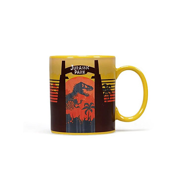 Jurassic Park - Mug à effet thermique Gates