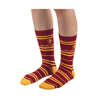 Avis Harry Potter - Pack 3 paires de chaussettes Gryffindor