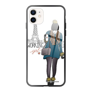 LaCoqueFrançaise Coque iPhone 12 Mini Coque Soft Touch Glossy Working girl Design