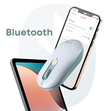 Avis LinQ Souris Bluetooth  + Dongle USB, Bleu