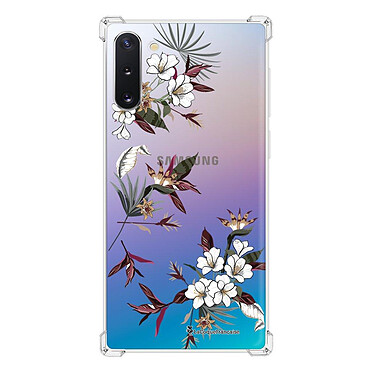 LaCoqueFrançaise Coque Samsung Galaxy Note 10 anti-choc souple angles renforcés transparente Motif Fleurs Sauvages