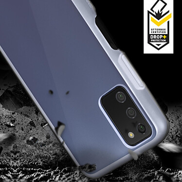 Avis OtterBox Coque Pour Samsung A03s React  Compatible Charge Sans Fil Transparente