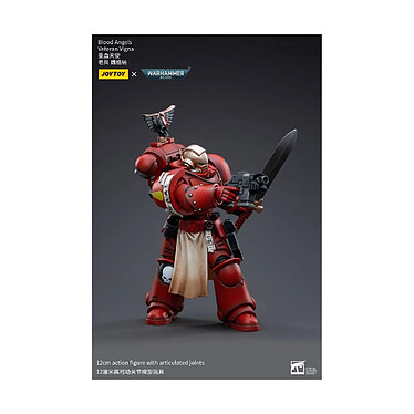 Acheter Warhammer 40k - Figurine 1/18 Blood Angels Veteran Vigna 12 cm