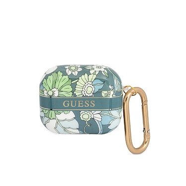 Guess Coque pour Airpods 3 Flowers avec Anneau Multicolore