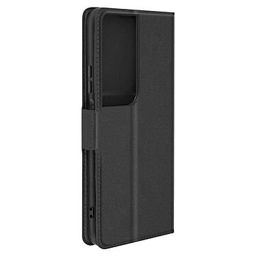 Avizar Housse pour Honor 90 Smart Porte-carte et Support Languette Aimantée Noir