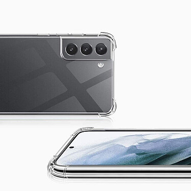 Acheter Evetane Coque Samsung Galaxy S21 5G Anti-chocs bords renforcés en silicone transparente Motif