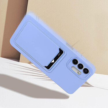 Avis Avizar Coque pour Samsung A13 5G et A04s Souple Porte-carte  Bleu Lavande