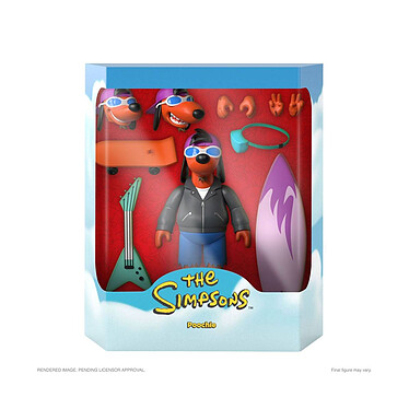 Acheter Les Simpson - Figurine Ultimates Poochie 18 cm