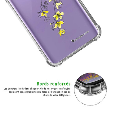 Acheter LaCoqueFrançaise Coque Samsung Galaxy S9 Silicone antichocs Solides coins renforcés  transparente Motif Fleurs Cerisiers