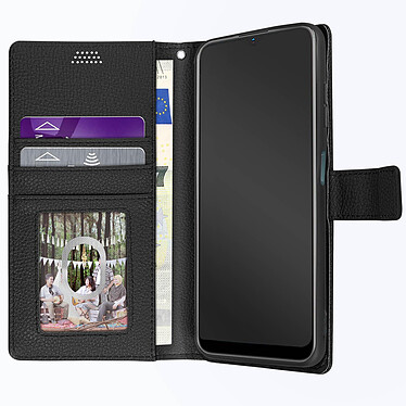 Acheter Avizar Housse pour Nokia G11 et Nokia G21 Aspect Grainé Clapet Portefeuille Stand Vidéo  noir
