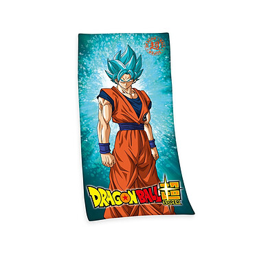 Dragon Ball Super - Serviette de bain Super Saiyan God Super Saiyan Son Goku 150 x 75 cm