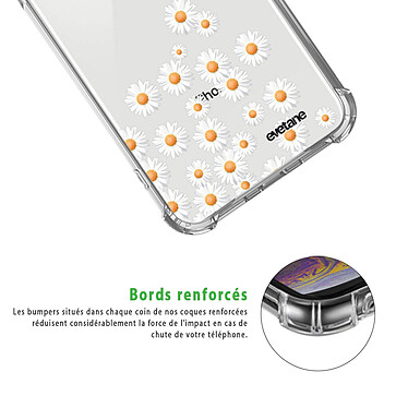 Acheter Evetane Coque iPhone X/Xs anti-choc souple angles renforcés transparente Motif Marguerite
