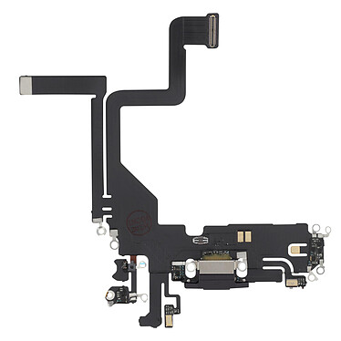 Clappio Connecteur de Charge pour iPhone 14 Pro, Port Lightning + Microphone Lavande