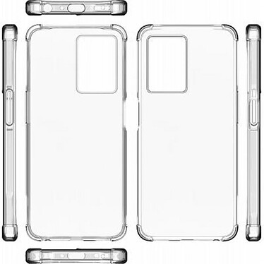 Avis Oppo Coque pour Oppo A77 Renforcée en Silicone Transparent