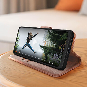 Avis Avizar Étui pour Xiaomi Redmi Note 12 5G et Poco X5 Pro porte-carte support vidéo  Rose