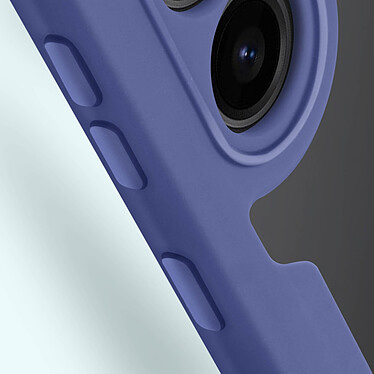 Avizar Coque 360° pour Samsung Galaxy S23 Dos Rigide Protection Écran Souple Coins Renforcés Antichocs  Contour bleu pas cher